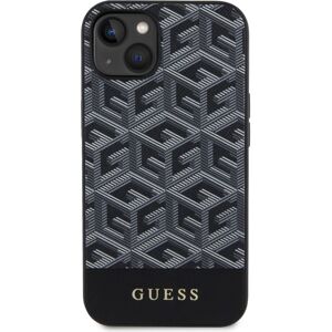 Guess PU G Cube MagSafe kryt iPhone 13 černý