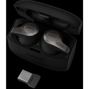 Jabra Evolve 65t Titanium Black MS (USB dongle)