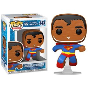 Funko POP! #443 Heroes: DC Holiday- Superman(Gingerbread)