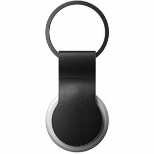 Nomad Leather Loop klíčenka Apple Airtag černé