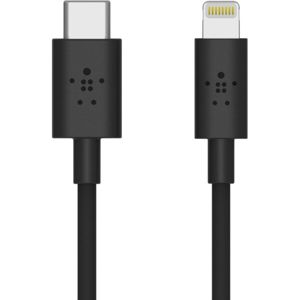 Belkin BOOST CHARGE kabel s USB-C/Lightning 1m černý