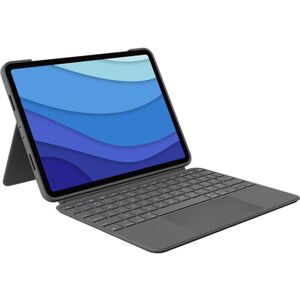 Logitech Combo Touch pouzdro s CZ klávesnicí iPad Pro 11" (1.2.3. generace) šedé