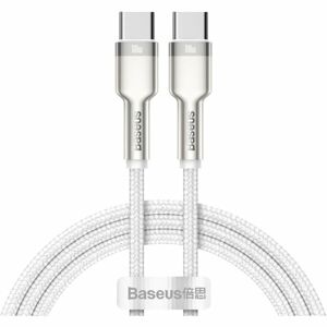 Baseus Cafule Series kabel USB-C/USB-C 100W 1m bílý