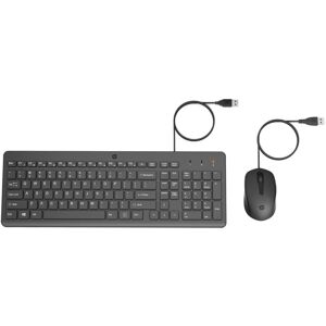 HP 150 drátová klávesnice a myš černá