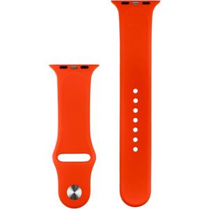 COTEetCI silikonový sportovní náramek pro Apple Watch 42/44 mm červený