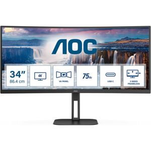 AOC CU34V5C/BK monitor 34"