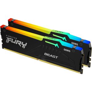 Kingston FURY Beast DDR5 128GB 5200MHz CL40 4x32GB RGB Černá