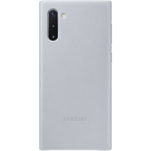 Samsung EF-VN970LLEGWW kožený zadní kryt Galaxy Note10 šedý