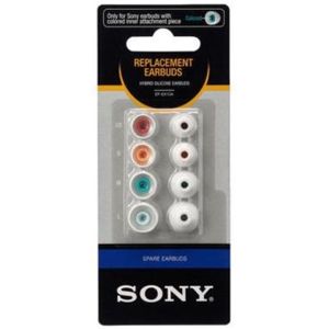 Sony EPEX10A náhradní silikonové koncovky bílé