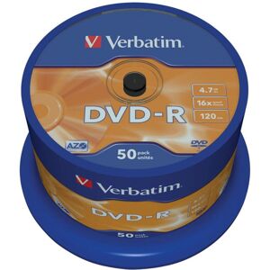 VERBATIM DVD-R(50 ks)Spindle/General Retail/16x/4.7GB