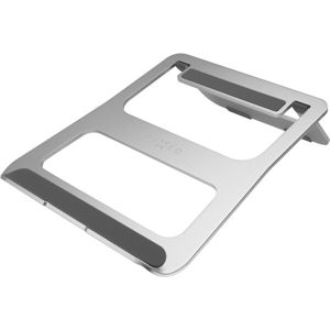FIXED Frame BOOK hliníkový stojánek pro notebooky, stříbrný