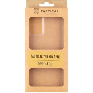 Tactical TPU kryt pro Oppo A96 Transparent