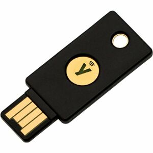 YubiKey 5 NFC - USB-A, klíč/token s vícefaktorovou autentizaci (NFC, MIFARE)
