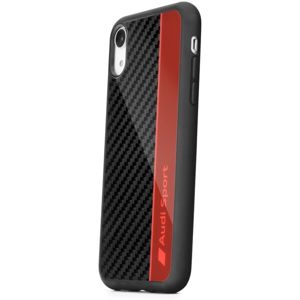 AUDI originální karbonový kryt AUS-TPUPCIP8P-R8/D1-RD iPhone 7/8 Plus červený