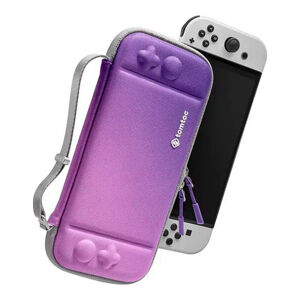 tomtoc FancyCase obal Nintendo Switch / OLED fialový