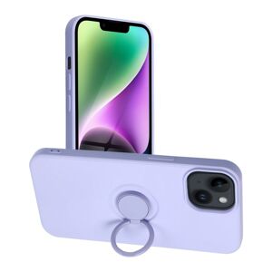 Smarty Ring silikonový kryt iPhone 14 fialový