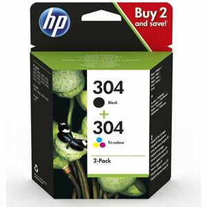 HP 304 Color/Black Ink Cartridge Combo 2-Pack