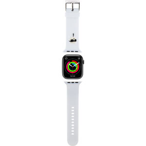 Karl Lagerfeld Karl Head NFT řemínek Apple Watch 42/44/45/49 bílý