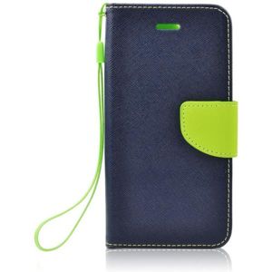 Smarty flip pouzdro Nokia 7 Plus modré/limetkové