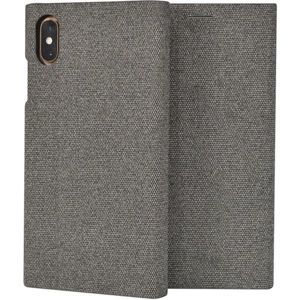 SoSeven Premium Gentleman Book flip iPhone X/XS šedé