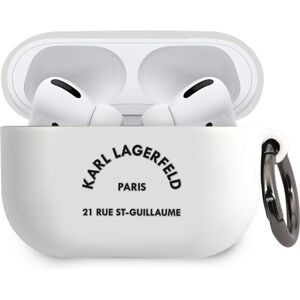 Karl Lagerfeld Rue St Guillaume pouzdro Airpods Pro bílé