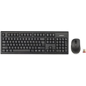 A4Tech 7100N set bezdrátové klávesnice a myši CZ černá