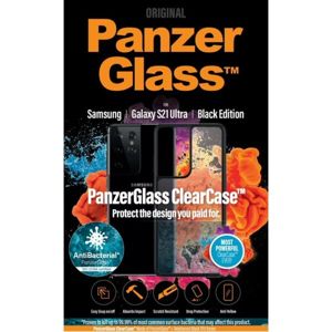 PanzerGlass ClearCase Antibacterial Samsung Galaxy S21 Ultra Black edition