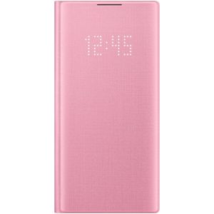 Samsung EF-NN970PPEGWW LED View flipové pouzdro Galaxy Note10 růžové