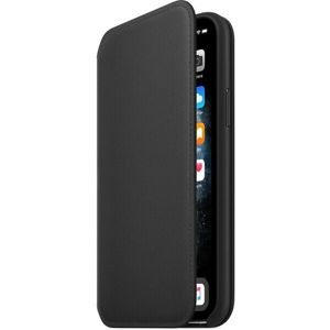 Apple Folio kožené pouzdro iPhone 11 Pro Max černé