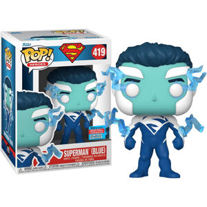 Funko POP! #419 Heroes: DC - Superman (Blue) (NYCC Limited Edition)