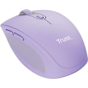 Trust Ozaa kompaktní bezdrátová myš, fialová