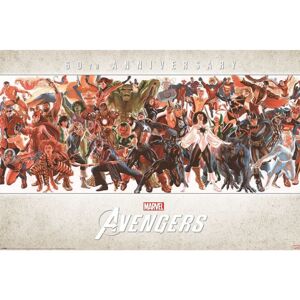 Plakát Avengers - 60th Anniversary by Alex Ross (281)
