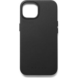 Mujjo Full Leather kryt Apple iPhone 13/14/15 černý