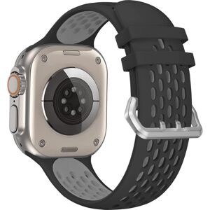 CubeNest sportovní řemínek pro Apple Watch (42-49mm) černý/šedý