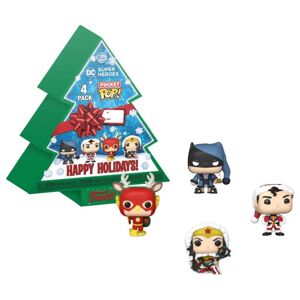 Funko Pocket POP!: DC Holiday-Tree Holiday Box (4 figurky)