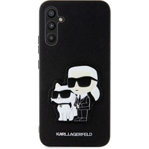 Karl Lagerfeld PU Saffiano Karl and Choupette NFT kryt pro Samsung Galaxy A54 5G černý