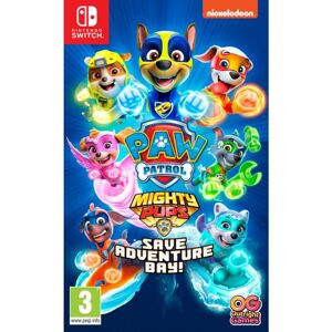 Paw Patrol: Mighty Pups Save Adventure Bay (Code in Box) (Switch)
