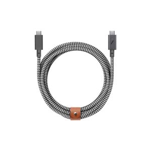 Native Union Belt Cable Pro (USB-C – USB-C) 2,4m zebra