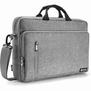 tomtoc Shoulder Bag 16'' MacBook Pro 2019 šedá