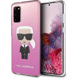 Karl Lagerfeld Degrade kryt Samsung Galaxy S20 růžový