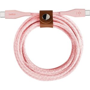 Belkin DURATEK Boost Charge USB-C/USB-C kabel, 1,2m, růžový