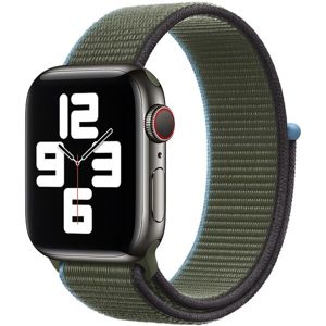 Apple Watch provlékací sportovní řemínek 44/42mm snově zelený