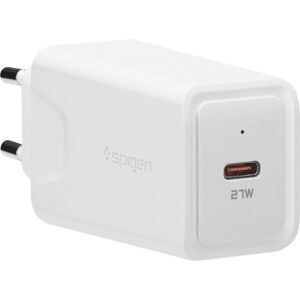 Spigen F210 USB-C síťová nabíječka bílá