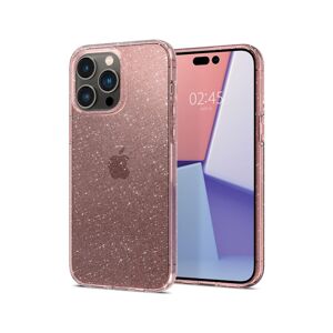 Spigen Liquid Crystal Glitter iPhone 14 Pro Max řůžový
