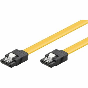 PremiumCord kabel SATA 3.0 kovová západka 0,2m