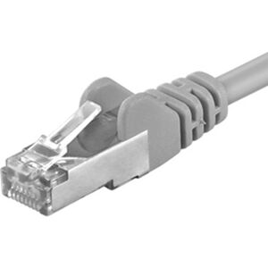 PremiumCord Patch kabel F/UTP CAT.6 awg26 15m šedý