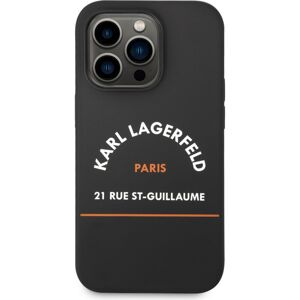 Karl Lagerfeld Rue St Gullaume kryt iPhone 14 Pro černý