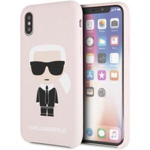 Karl Lagerfeld Full Body silikonový kryt iPhone 7/8/SE(2020) růžový