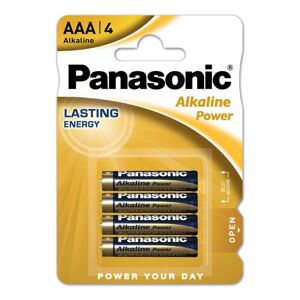 Panasonic Alkaline Power AAA alkalická baterie LR03 (4ks)