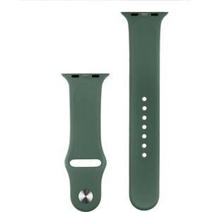 COTEetCI silikonový sportovní náramek pro Apple Watch 42/44 mm tmavě zelený